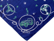 Load image into Gallery viewer, 1950&#39;s Many Happy Trails Roy Rogers and Trigger Promo Bandana 18X18.5
