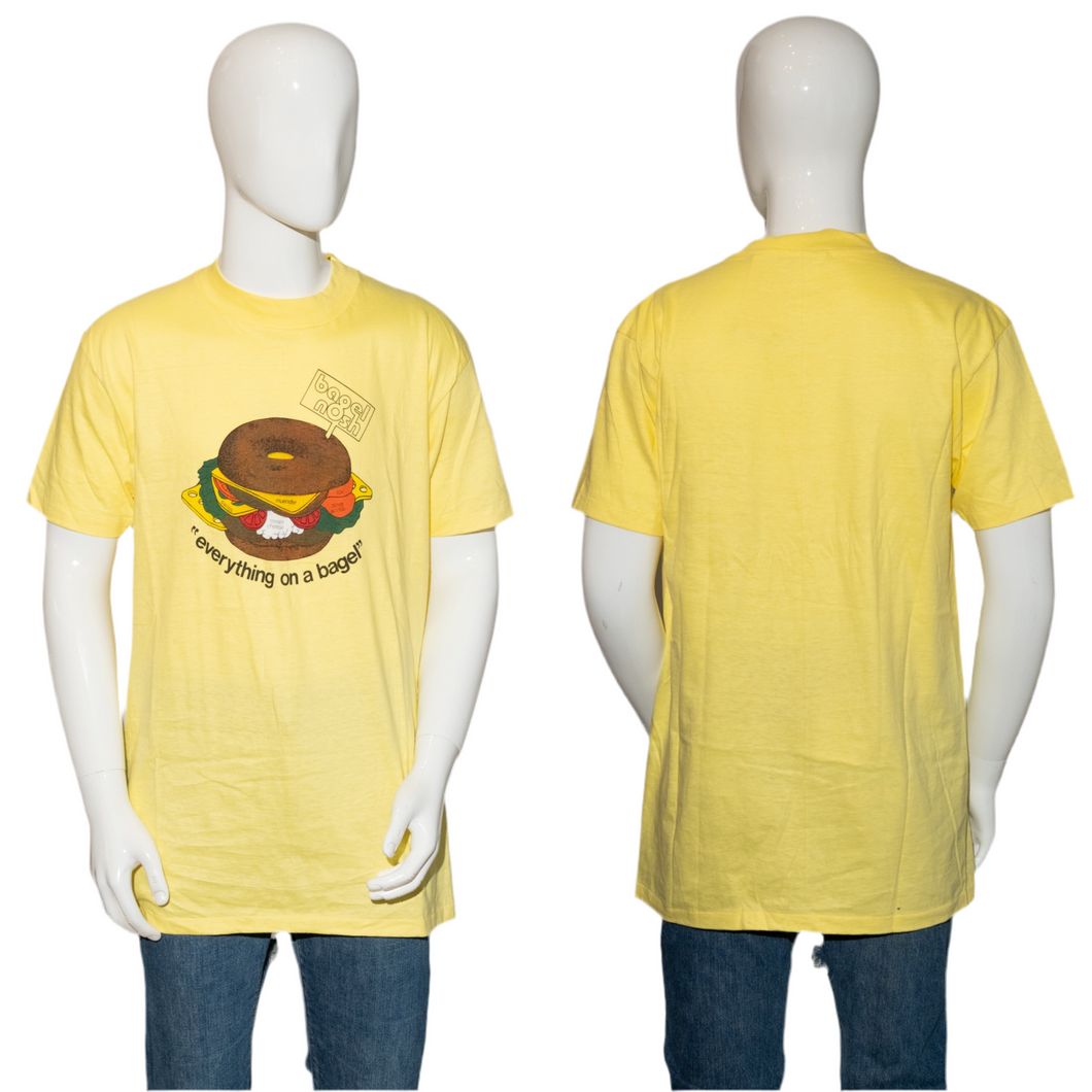 1970's Bagel Nosh Tee Size L