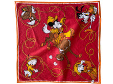 Load image into Gallery viewer, 1980&#39;s Western Mickey Mouse and Friends Walt Disney Productions Bandana

