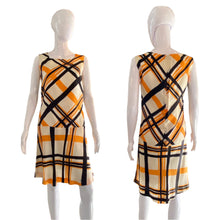 Load image into Gallery viewer, 1960&#39;s Plaid Day Dress Size S
