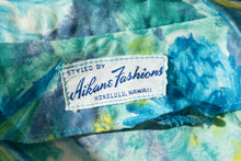 Load image into Gallery viewer, 1950&#39;s Hawaiian Sarong Dress and Jacket Set Size S

