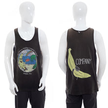 Load image into Gallery viewer, 1990&#39;s Fruit of the Loom Black and Multicolor Banana Graphic Print Tank Size L/XL
