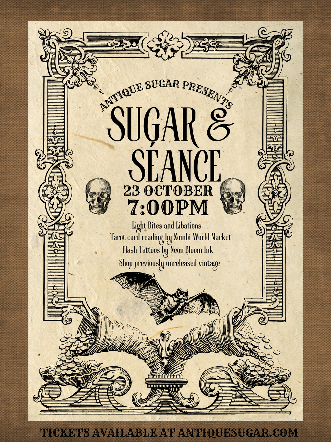 Sugar & Sèance: Summon the style, sip the spirits.