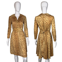 Load image into Gallery viewer, Leopard print dress on a mannequin 
