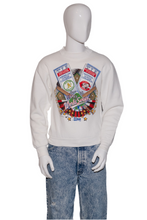Load image into Gallery viewer, 1990&#39;s Oakland A&#39;s vs Cincinnati Reds World Series Sweatshirt Size S/M
