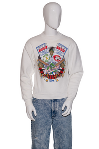1990's Oakland A's vs Cincinnati Reds World Series Sweatshirt Size S/M