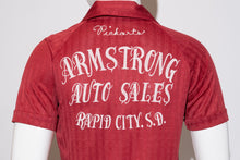 Load image into Gallery viewer, 1970&#39;s Maroon Pullover Bowling Shirt Size S/M
