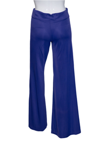 1970's Purple Polyester Halter Top Disco Duo Size S