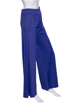 Load image into Gallery viewer, 1970&#39;s Purple Polyester Halter Top Disco Duo Size S
