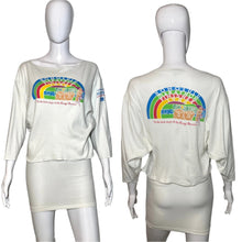 Load image into Gallery viewer, 1986 Honolulu Marathon Cropped Long Sleeve Tee Size M
