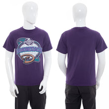 Load image into Gallery viewer, 2000&#39;s Lee Sport Purple Arizona Diamondbacks Graphic Print T-shirt Size M
