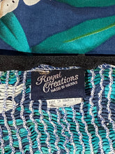 Load image into Gallery viewer, 1980&#39;s Royal Creations Hibiscus Print Cotton Aloha Dress Size S/M

