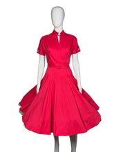 Load image into Gallery viewer, Pink dress on a mannequin against a neutral background
