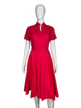 Load image into Gallery viewer, Pink dress on a mannequin against a plain background

