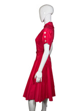 Load image into Gallery viewer, Pink dress on a mannequin against a plain background
