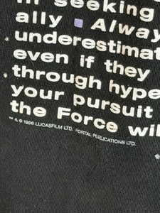 Close-up on manufacturing date on t-shirt