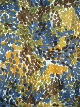 Load image into Gallery viewer, 1950’s Watercolor Floral Silk Dress Size S
