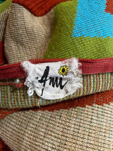 Load image into Gallery viewer, 1970's Color Block Chevron Striped Knit Duo - Size S
