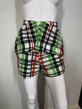 Load image into Gallery viewer, 1960's Seersucker Mini Skirt Size S
