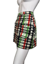 Load image into Gallery viewer, Plaid skirt on a mannequin against a plain background
