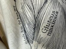 Load image into Gallery viewer, 1977 Leslie Arwin Muscle Diagram Tee Size M
