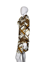Load image into Gallery viewer, 1960's 3D Geometric Print Mary Dobbs Dress Size M
