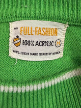 Load image into Gallery viewer, 1960's Electric Lime Sweater

