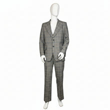 Load image into Gallery viewer, Gray checkered suit on a mannequin against a white wall.
