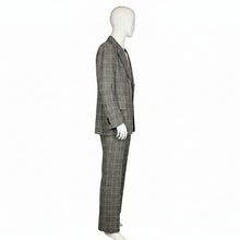 Load image into Gallery viewer, Gray checkered suit on a mannequin against a white wall.
