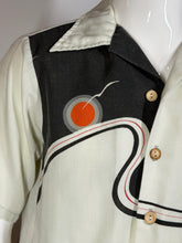Load image into Gallery viewer, 1970's Yacht Rock Short Sleeve Button Up - Size M
