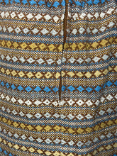 Load image into Gallery viewer, 1960&#39;s Woven Belted Tapestry Mini Skirt - Size S
