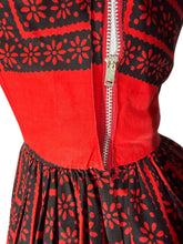 Load image into Gallery viewer, 1950&#39;s Betty Barclay Party Dress and Bolero Set- Size XS
