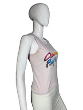 Load image into Gallery viewer, Mannequin wearing a pink tank top with 'Ocean Pacific' text on a plain background
