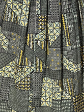 Load image into Gallery viewer, 1950&#39;s Patchwork Print Cotton Day Dress - Size M
