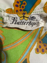 Load image into Gallery viewer, 1960&#39;s Psychedelic Floral Dress - Size XL
