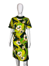 Load image into Gallery viewer, 1960&#39;s Psychedelic Floral Dress - Size XL
