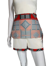 Load image into Gallery viewer, View showing the skirt flipped up to reveal the shorts underneath.
