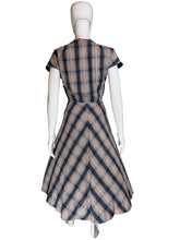 Load image into Gallery viewer, Plaid dress on a mannequin against a plain background

