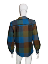 Load image into Gallery viewer, Plaid-patterned garment on a mannequin 
