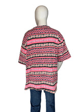 Load image into Gallery viewer, Mannequin wearing a pink patterned shirt 
