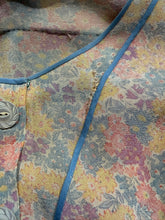 Load image into Gallery viewer, 1920’s Floral Drop Waist Garden Party Dress Size S/M
