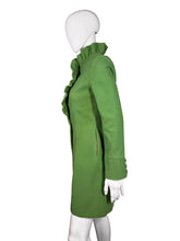 Load image into Gallery viewer, Green coat displayed on a mannequin against a plain background
