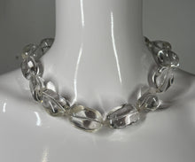 Load image into Gallery viewer, Quartz necklace on a white mannequin
