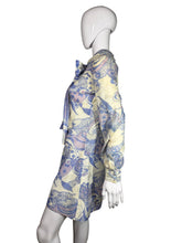 Load image into Gallery viewer, Mannequin wearing a patterend dress with a white background
