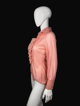 Load image into Gallery viewer, Red and white checkered bodysuit on a mannequin

