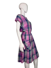 Load image into Gallery viewer, Plaid dress on a mannequin against a plain background
