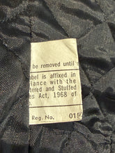 Load image into Gallery viewer, 1970's Blue Leather Penny Lane Coat Size S/M
