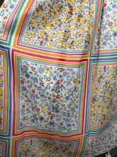 Load image into Gallery viewer, 1970's Rainbow Floral Maxi Dress Size S/M
