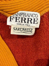 Load image into Gallery viewer, 1970's Designer Gianfranco Ferre Terrycloth Sweater Vest - Size L

