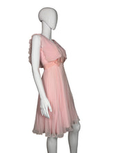 Load image into Gallery viewer, Mannequin wearing a pink pleated dress on a plain background
